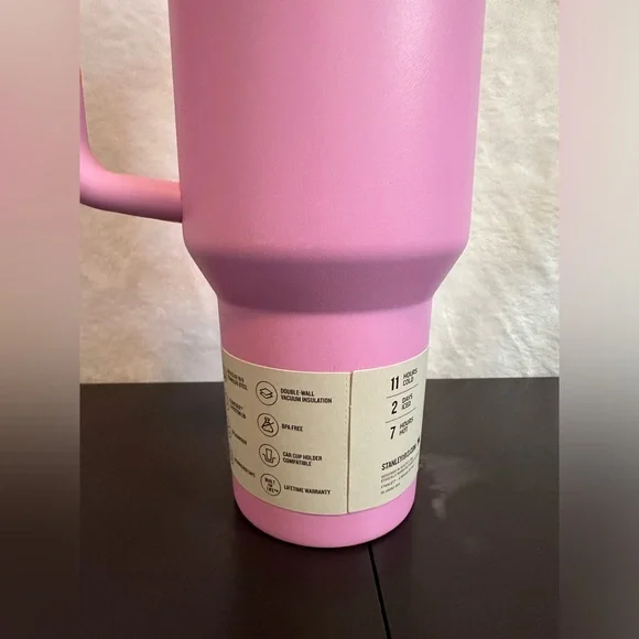 NWT- Stanley 40oz Stainless Steel H2.0‎ FlowState Quencher Tumbler - Amethyst - Picture 11 of 15